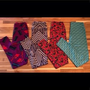 LULAROE LEGGINGS (WOMENS OS) qty4